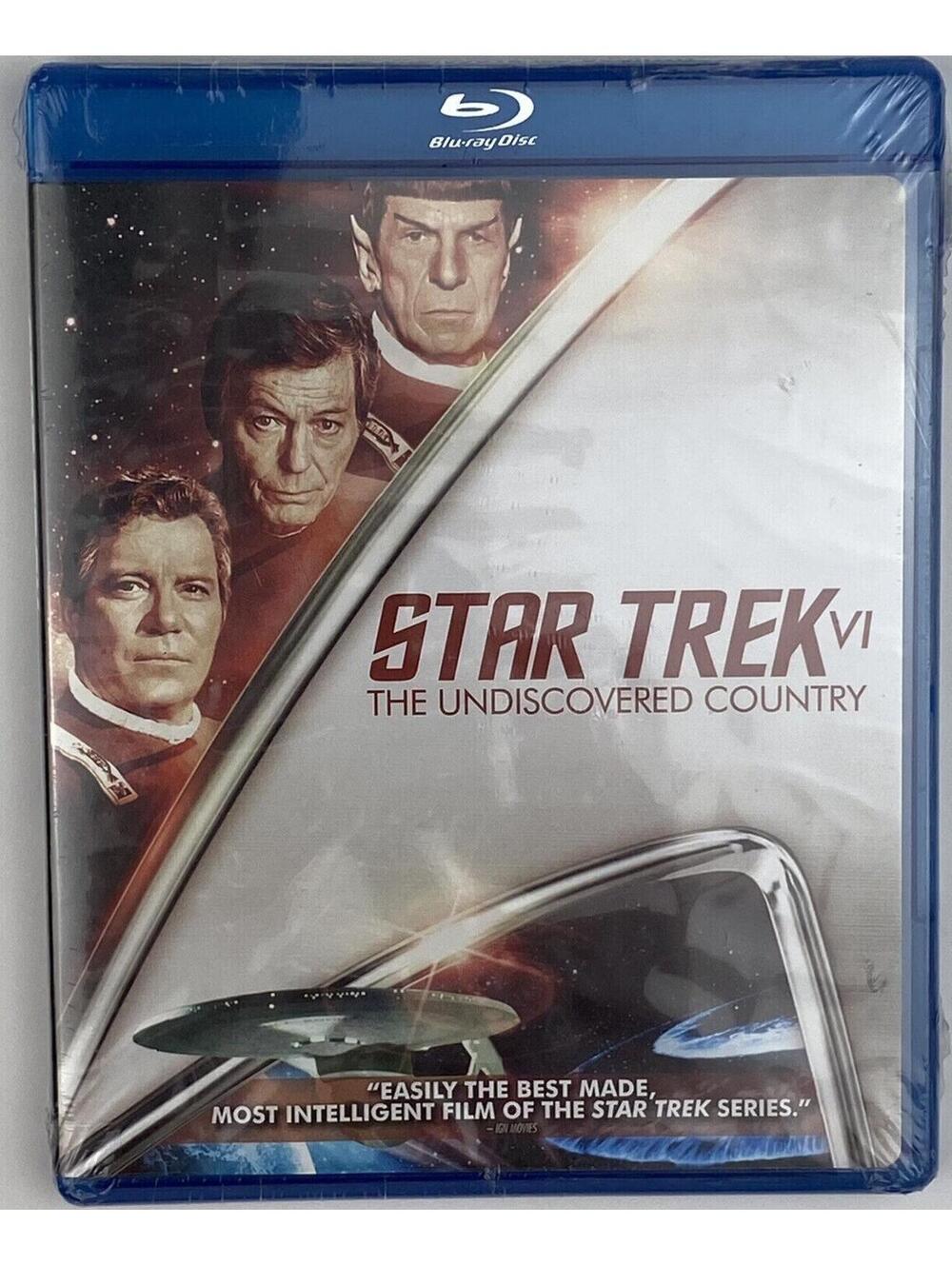 Star Trek VI: The Undiscovered Country Blu-ray (1991) New/Sealed William Shatner